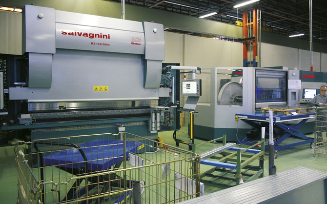 Biegezelle FlexCell von Salvagnini